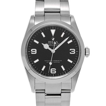 ロレックス エクスプローラー 114270 ブラック メンズ 時計 【中古】【wristwatch】