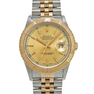 ロレックス デイトジャスト サンダーバード 16263 シャンパン メンズ 時計 【中古】【wristwatch】