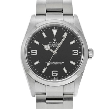 ロレックス エクスプローラー 114270 ブラック メンズ 時計 【中古】【wristwatch】