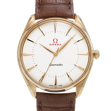 オメガ シーマスター オリンピック オフィシャルタイムキーパー 522.53.40.20.04.001 エッグシェル ホワイト エナメル メンズ 時計 【中古】【wristwatch】