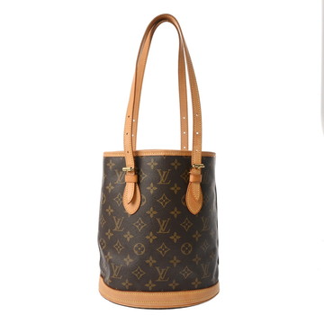 ルイ ヴィトン モノグラム バケツ PM  マロン M42238 モノグラムキャンバス レディース バッグ 【中古】【bag】