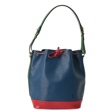 ルイ ヴィトン エピ ノエ トレドブルー/カスティリアンレッド/ポルネオグリーン M44082 レザー レディース バッグ 【中古】【bag】