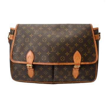 ルイ ヴィトン モノグラム ジベシエール GM ブラウン M42249 モノグラムキャンバス レディース バッグ 【中古】【bag】