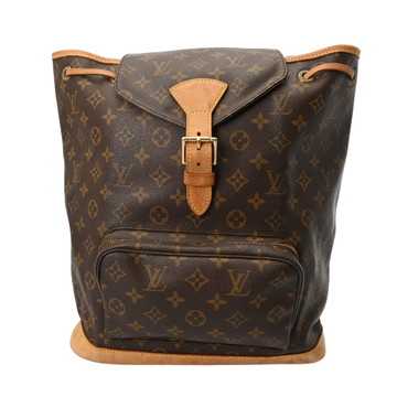 ルイ ヴィトン モノグラム モンスリ GM ブラウン M51135 モノグラムキャンバス レディース バッグ 【中古】【bag】