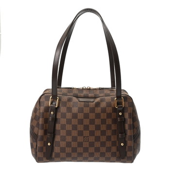ルイ ヴィトン ダミエ リヴィントン GM ブラウン N41158 ダミエキャンバス レディース バッグ 【中古】【bag】