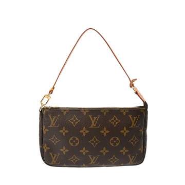 ルイ ヴィトン モノグラム ポシェット アクセソワール ブラウン M51980 モノグラムキャンバス レディース 【中古】【bag】