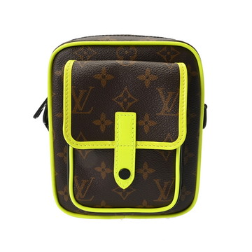 ルイ ヴィトン モノグラムマカサー クリストファー ウエアラブルウォレット ネオンイエロー M80793 モノグラムキャンバス メンズ バッグ 【中古】【bag】