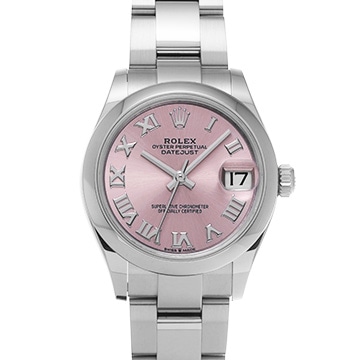 ロレックス デイトジャスト 31 278240 ピンク ユニセックス 時計 【中古】【wristwatch】