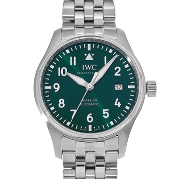 IWC パイロットウォッチ マーク XX IW328206 グリーン メンズ 時計 【中古】【wristwatch】