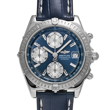 ブライトリング クロノマット A13352 ブルー/シルバー メンズ 時計 【中古】【wristwatch】