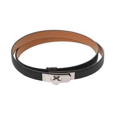 エルメス ベルト ケリー 18 ブラック ヴォーエプソン ユニセックス 【新品】【other】