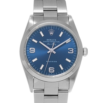 ロレックス エアキング 14000 ブルー メンズ 時計 【中古】【wristwatch】