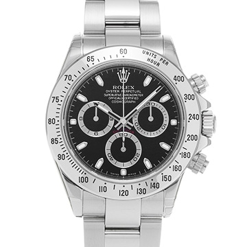 ロレックス コスモグラフ デイトナ 116520 ブラック メンズ 時計 【中古】【wristwatch】