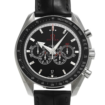 オメガ スピードマスター ブロードアロー コーアクシャル オリンピックコレクション 321.33.44.52.01.001 ブラック メンズ 時計 【中古】【wristwatch】