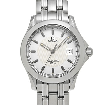 オメガ シーマスター 120 2511.21 ホワイト メンズ 時計 【中古】【wristwatch】