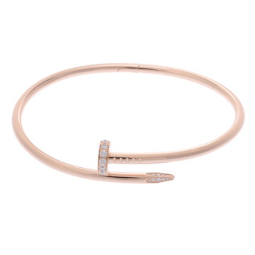 カルティエ ジュストアンクル ブレスレット #20 ゴールド K18ピンクゴールド PG レディース ジュエリー 【中古】【jewelry】