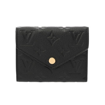 ルイ ヴィトン モノグラムアンプラント ポルトフォイユ ヴィクトリーヌ ノワール M64060 レザー ユニセックス 財布 【未使用】【purse】