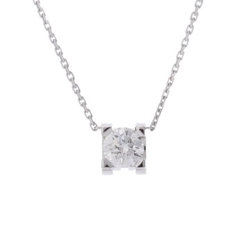 カルティエ Cドゥ ネックレス シルバー N7405600 K18ホワイトゴールド WG レディース ジュエリー 【中古】【jewelry】