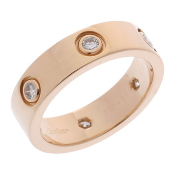 カルティエ ラブリング #55 6PD ゴールド K18イエローゴールド YG レディース ジュエリー 【中古】【jewelry】