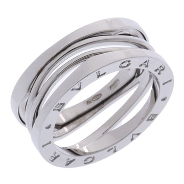 ブルガリ B-ZERO1 レジェンド リング #58 シルバー 353561 K18ホワイトゴールド WG レディース ジュエリー 【中古】【jewelry】