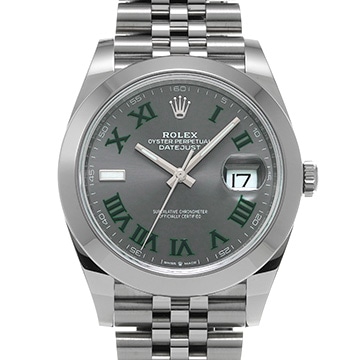 ロレックス デイトジャスト 41 126300 スレートグレー メンズ 時計 【新品】【wristwatch】