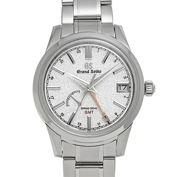 グランドセイコー エレガンスコレクション スプリングドライブ GMT SBGE269G シルバー メンズ 時計 【中古】【wristwatch】