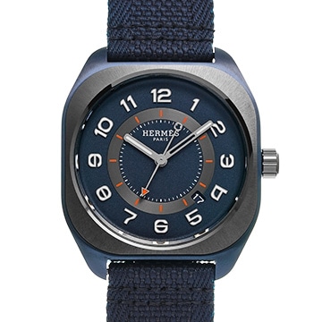 エルメス H08 39mm SP1.744.630 ブルー メンズ 時計 【新品】【wristwatch】