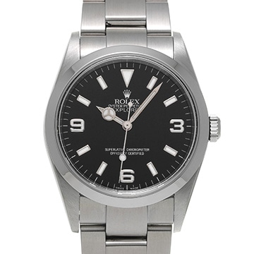 ロレックス エクスプローラー 114270 ブラック メンズ 時計 【中古】【wristwatch】