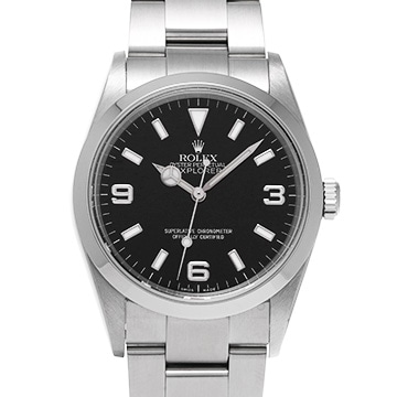 ロレックス エクスプローラー 114270 ブラック メンズ 時計 【中古】【wristwatch】