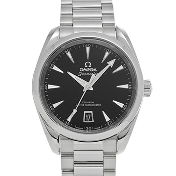 【今週末限定セール】OMEGA オメガ Seamaster アクアテラ OMEGA】オメガ新作 シーマスター アクアテラ ブラックダイアル