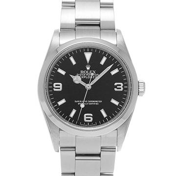 ロレックス エクスプローラー 114270 ブラック メンズ 時計 【中古】【wristwatch】