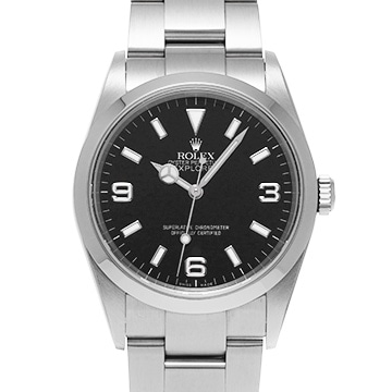 ロレックス エクスプローラー 114270 ブラック メンズ 時計 【中古】【wristwatch】