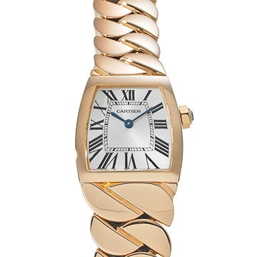 カルティエ ラドーニャ SM W640030I シルバー レディース 時計 【中古】【wristwatch】