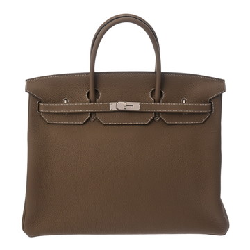 エルメス バーキン 40 エトゥープ トゴ ユニセックス バッグ 【中古】【bag】