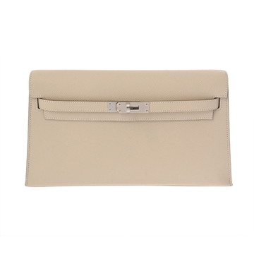 エルメス ケリー エラン クレ ヴォーエプソン ユニセックス バッグ 【未使用】【bag】
