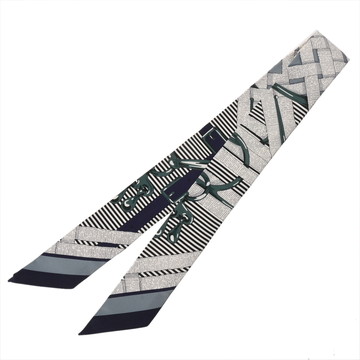 エルメス ツイリー MORS A JOUETS CHEMISE マルチカラー 063419S シルク100% レディース 【新品】【other】