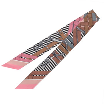 エルメス ツイリー MORS A JOUETS CHEMISE マルチカラー 063419S シルク100% レディース 【新品】【other】