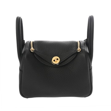エルメス リンディ ミニ 2 ブラック トリヨンクレマンス レディース バッグ 【新品】【bag】