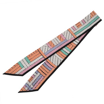 エルメス ツイリー TRESSES H マルチカラー 063847S シルク100% レディース 【新品】【other】