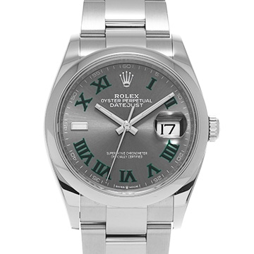 ロレックス デイトジャスト 36 126200 スレート メンズ 時計 【中古】【wristwatch】