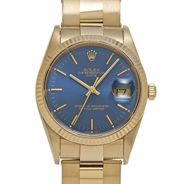 ロレックス オイスターパーペチュアル デイト 15238 シャンパン レディース 時計 【中古】【wristwatch】