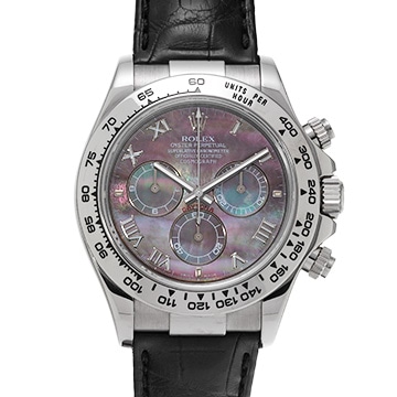 ロレックス コスモグラフ デイトナ 116519NR ブラックシェル メンズ 時計 【中古】【wristwatch】