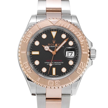 ロレックス ヨットマスター 40 116621 ブラック メンズ 時計 【中古】【wristwatch】