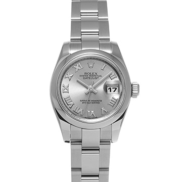 ロレックス デイトジャスト 179160 グレー レディース 時計 【中古】【wristwatch】