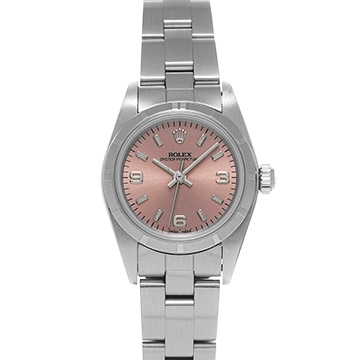 ロレックス オイスターパーペチュアル 76030 ピンク レディース 時計 【中古】【wristwatch】