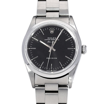 ロレックス エアキング 14000 ブラック メンズ 時計 【中古】【wristwatch】