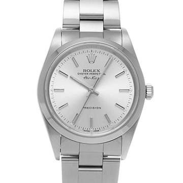 ロレックス エアキング 14000M シルバー メンズ 時計 【中古】【wristwatch】