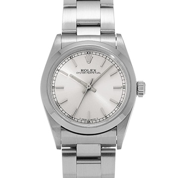 ロレックス オイスターパーペチュアル 67480 シルバー ユニセックス 時計 【中古】【wristwatch】