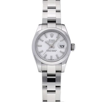 ロレックス デイトジャスト 179160 ホワイト レディース 時計 【中古】【wristwatch】