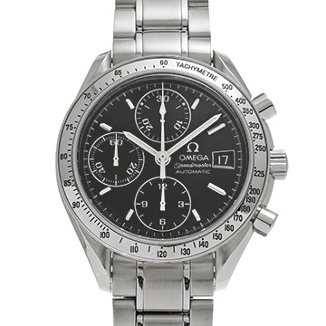 オメガ スピードマスター デイト 3513.50 ブラック メンズ 時計 【中古】【wristwatch】